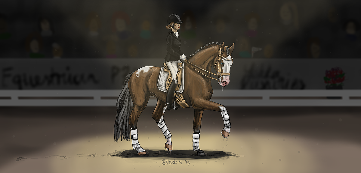 08.12.2019 Dressage Masters, Saksa, Sarah ja Effi